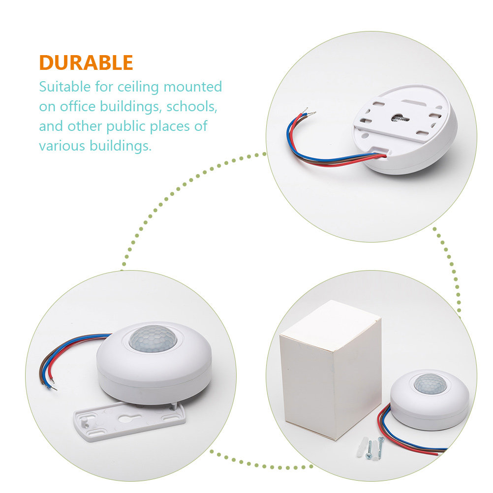 สวิตช์ไฟเซ็นเซอร์ตรวจจับความเค - Pir Motion Sensor บทวิจารณ์และราคา