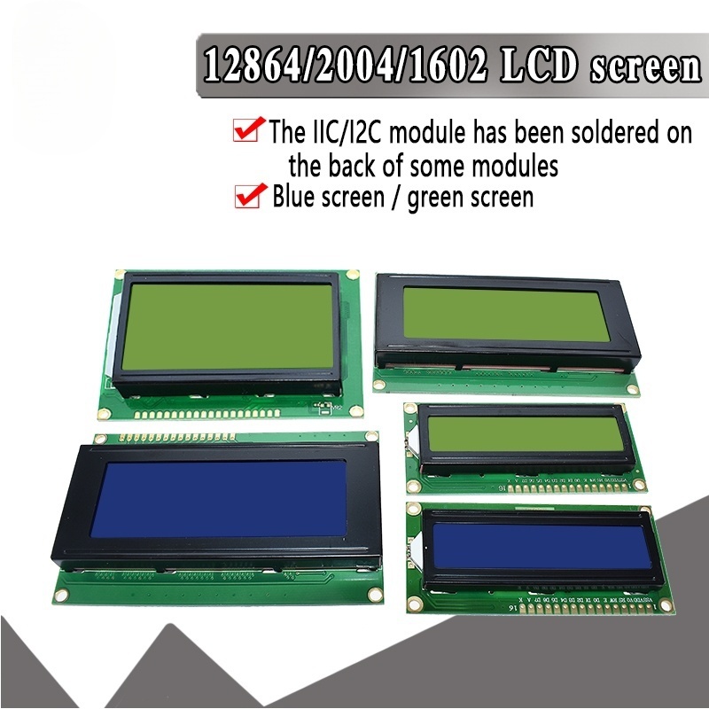 จอ LCD 1602 2004 โมดูลหน้าจอสี - Lcd 1602 บทวิจารณ์และราคา