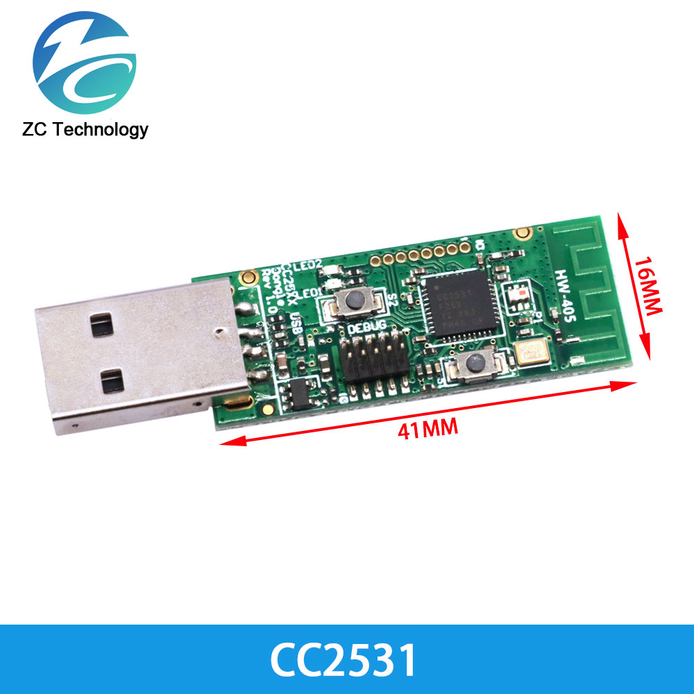 โมดูลจับดองเกิลแบบไร้สายสำหรับ - Zigbee Cc2531 บทวิจารณ์และราคา
