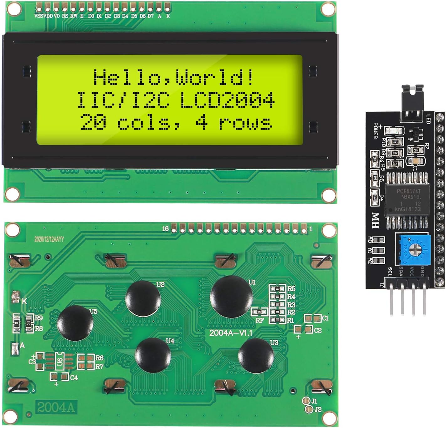 2ชิ้น I2C IWI อนุกรมจอแอลซีดี2 - Lcd 1602 บทวิจารณ์และราคา