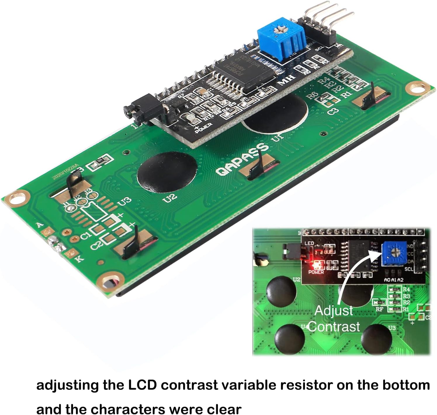 2ชิ้น I2C IWI อนุกรมจอแอลซีดี2 - Lcd 1602 บทวิจารณ์และราคา