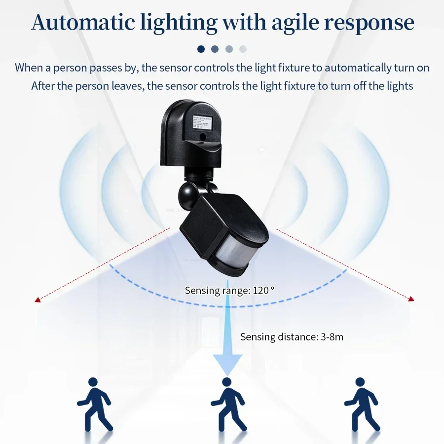 PIR Motion Sensor 220V 110V 12 - Pir Motion Sensor บทวิจารณ์และราคา