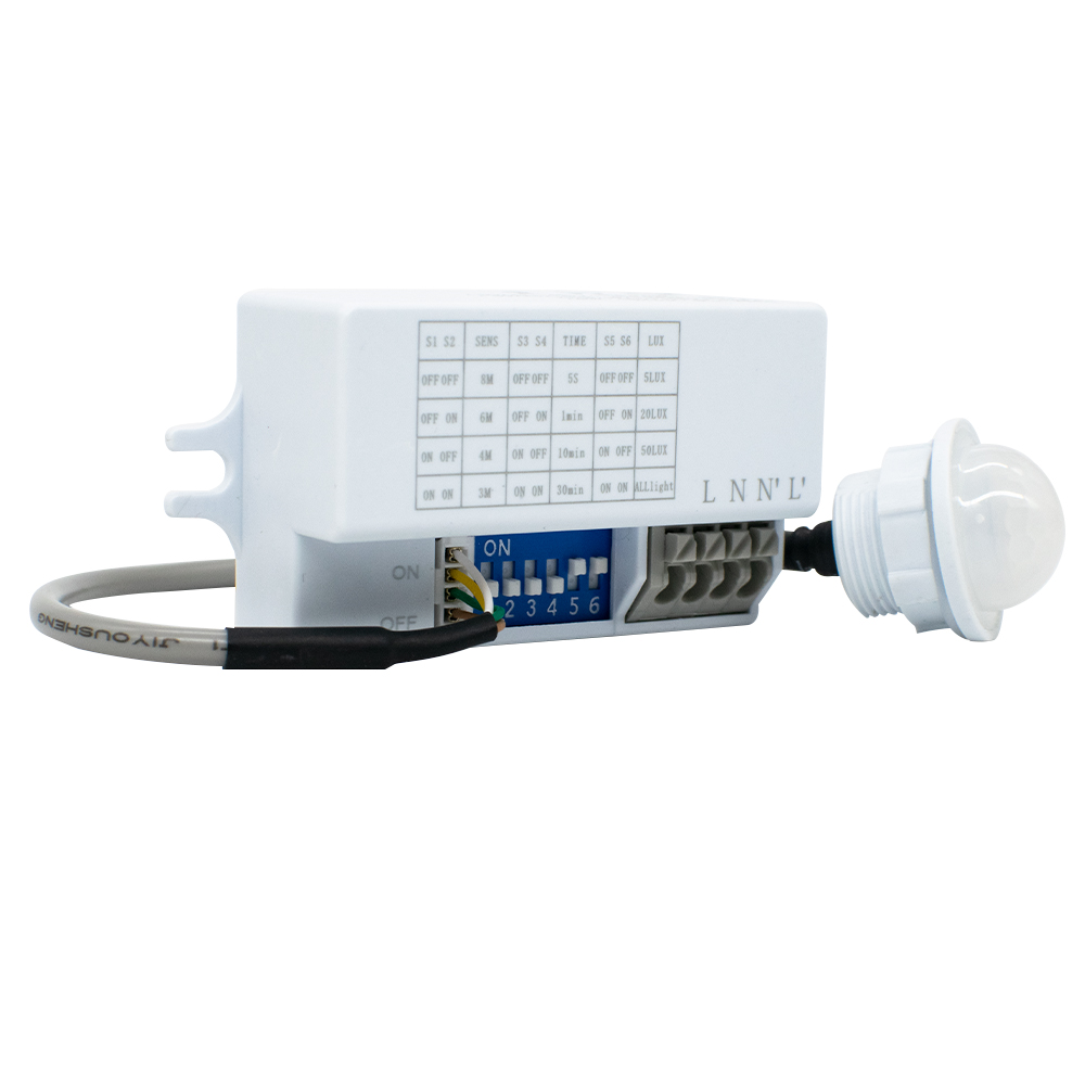 สวิตช์ไฟเซ็นเซอร์ตรวจจับความเค - Pir Motion Sensor บทวิจารณ์และราคา