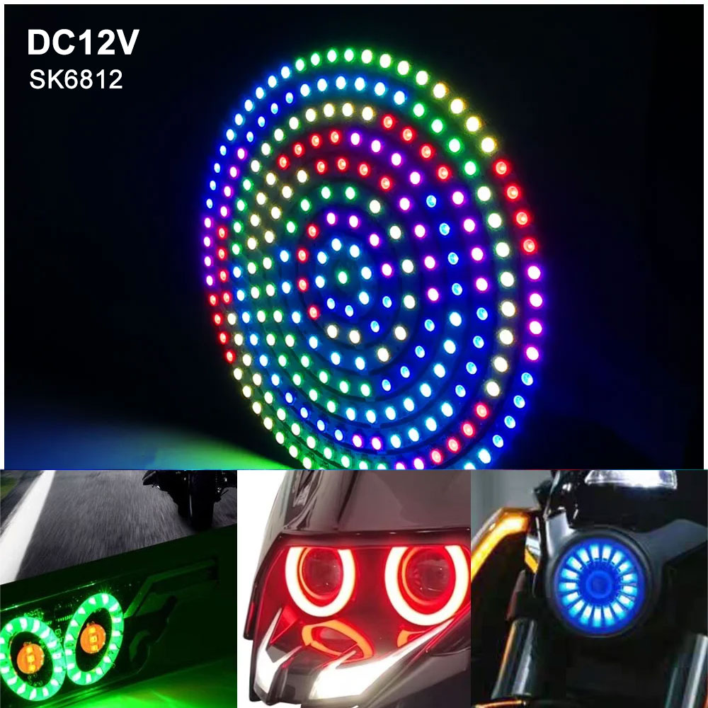 DC5V 12V WS2812B SK6812 Luces  - Ws2812B Strip 5V บทวิจารณ์และราคา