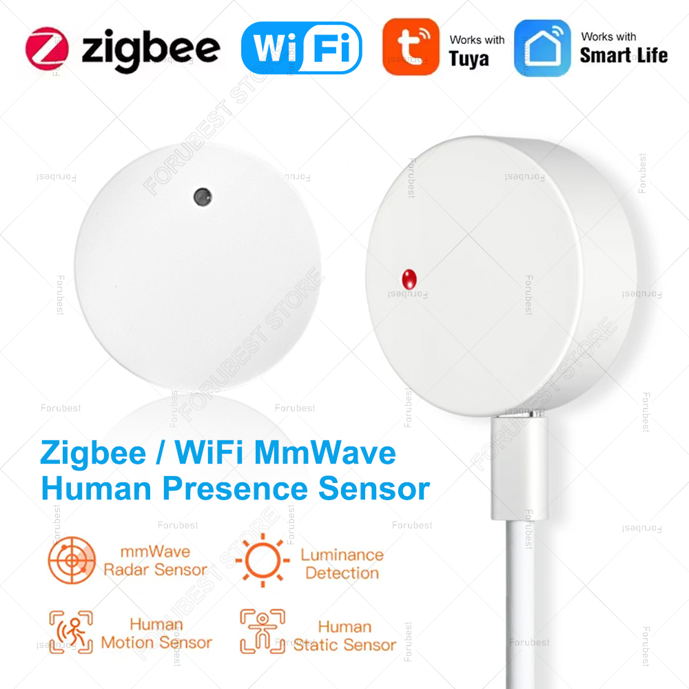ZigBee Wifi MmWave Human Prese - Pir Motion Sensor บทวิจารณ์และราคา