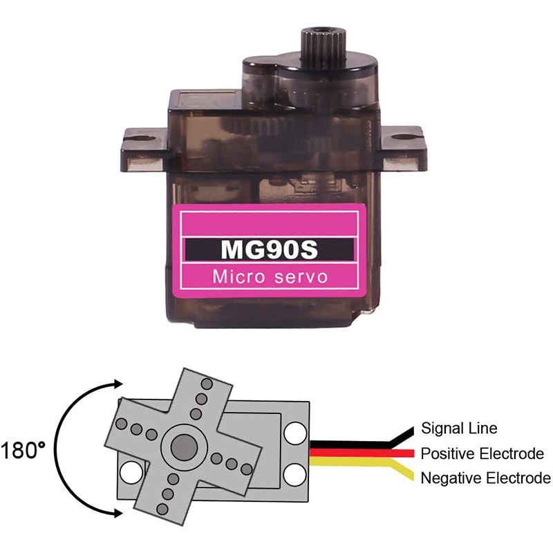 เซอร์โว MG90S 5/10/20/40 ชิ้น  - Servo Sg90 บทวิจารณ์และราคา