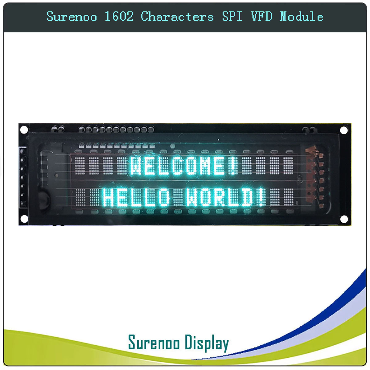 Surenoo 7P Serial SPI 1602 162 - Lcd 1602 บทวิจารณ์และราคา