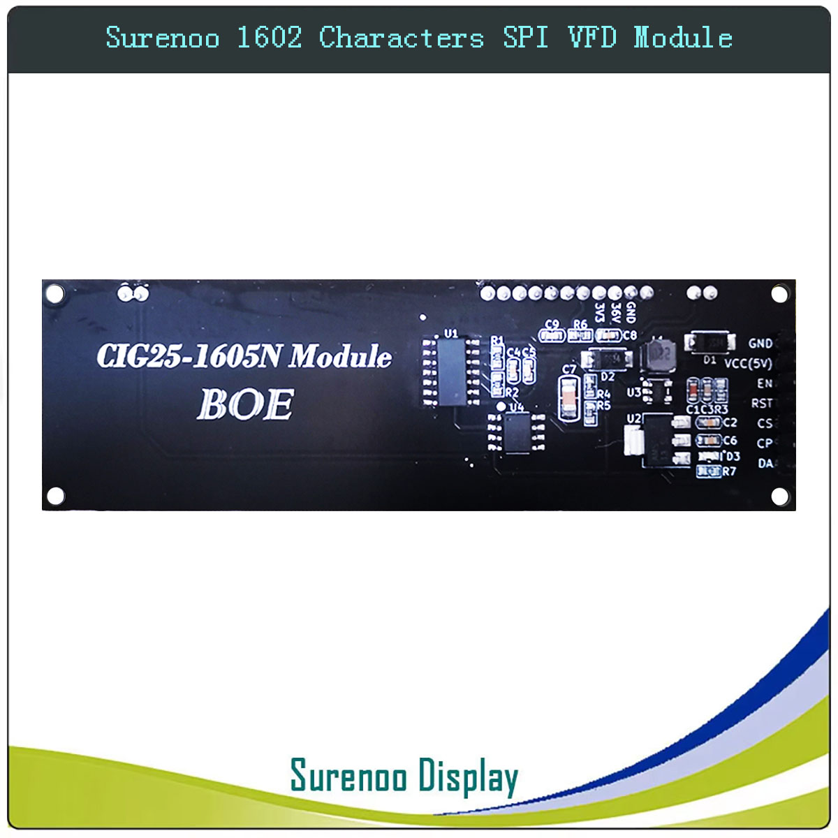 Surenoo 7P Serial SPI 1602 162 - Lcd 1602 บทวิจารณ์และราคา