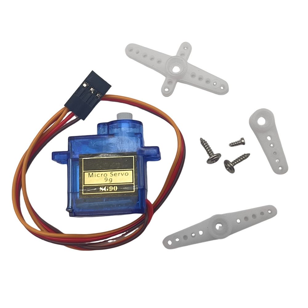 SG90 ไมโครเซอร์โวมอเตอร์ 9g แพ - Servo Sg90 บทวิจารณ์และราคา