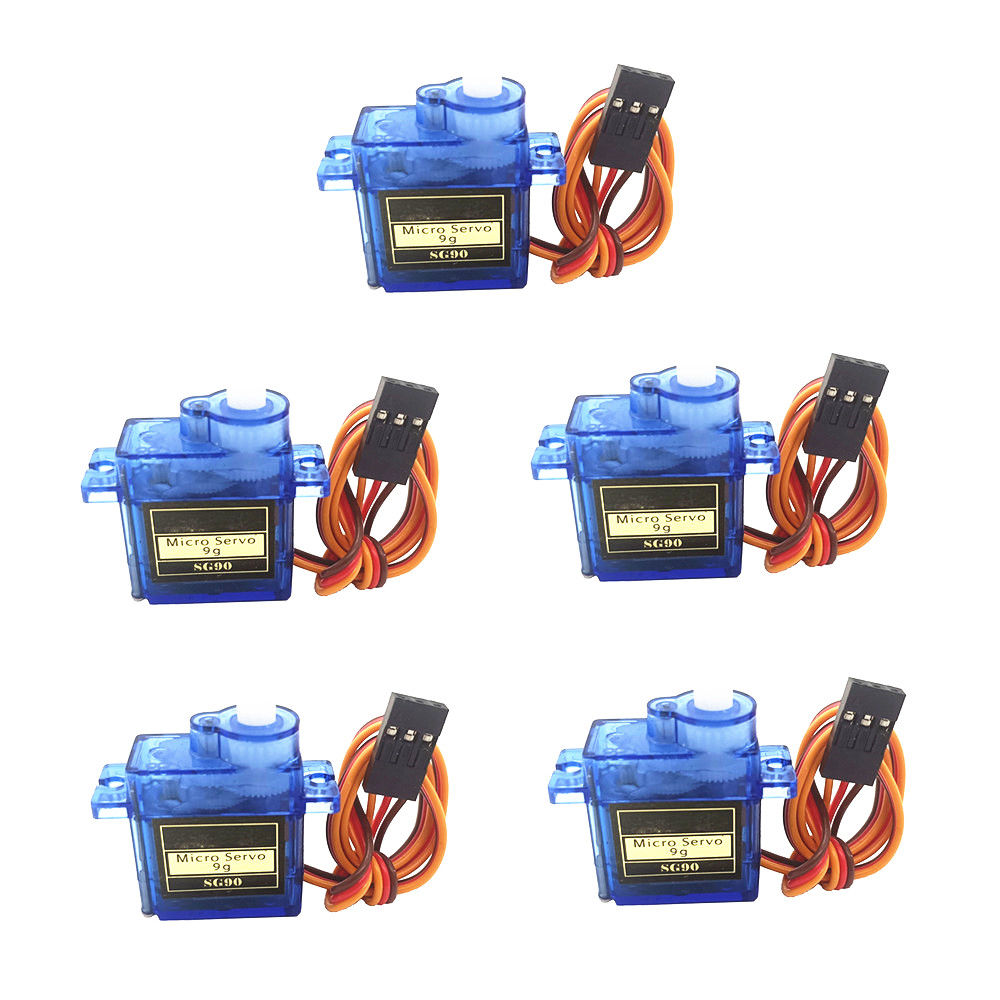 SG90 ไมโครเซอร์โวมอเตอร์ 9g แพ - Servo Sg90 บทวิจารณ์และราคา