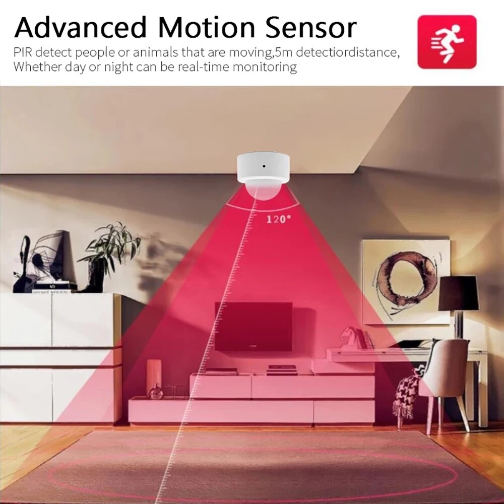 ZigBee MINI PIR เซ็นเซอร์ตรวจจ - Pir Motion Sensor บทวิจารณ์และราคา