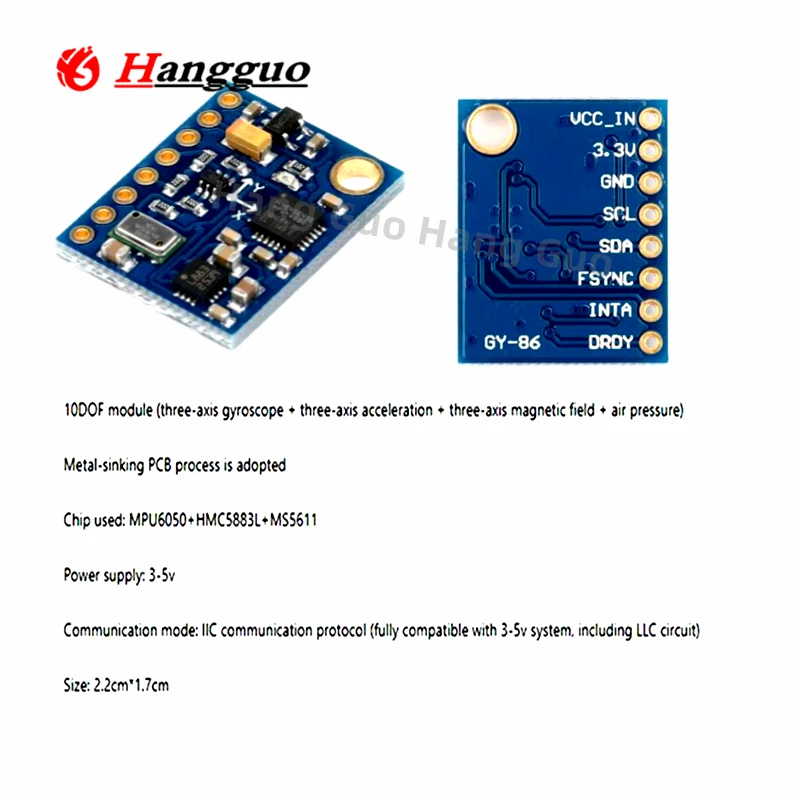 MPU6050ควบคุมการบินโมดูล MWC โ - Mpu6050 บทวิจารณ์และราคา